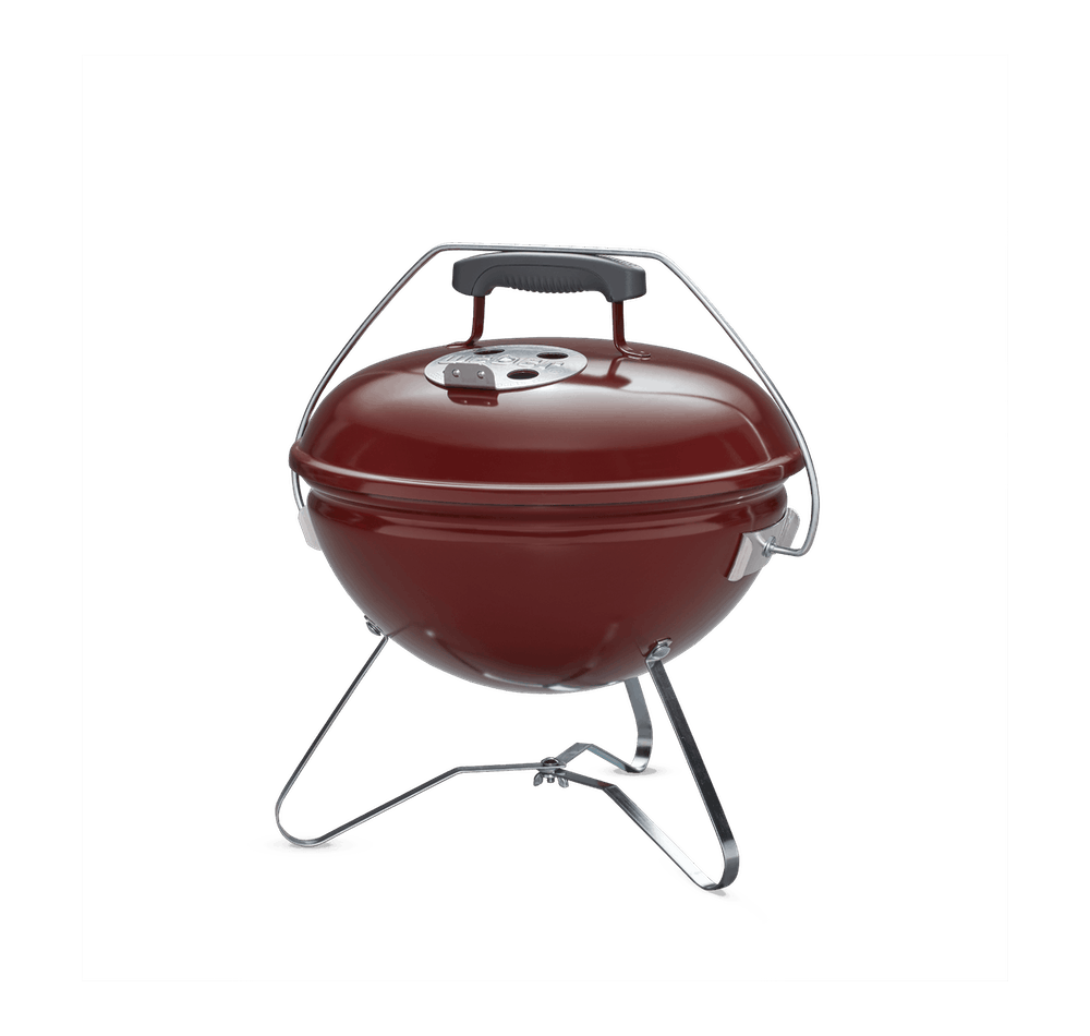 Asador de carbón Smokey Joe® Premium, 14" Rojo carmesí