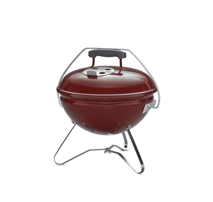 Asador de carbón Smokey Joe® Premium, 14" Rojo carmesí