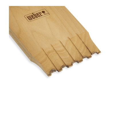 Raspador de madera para asador